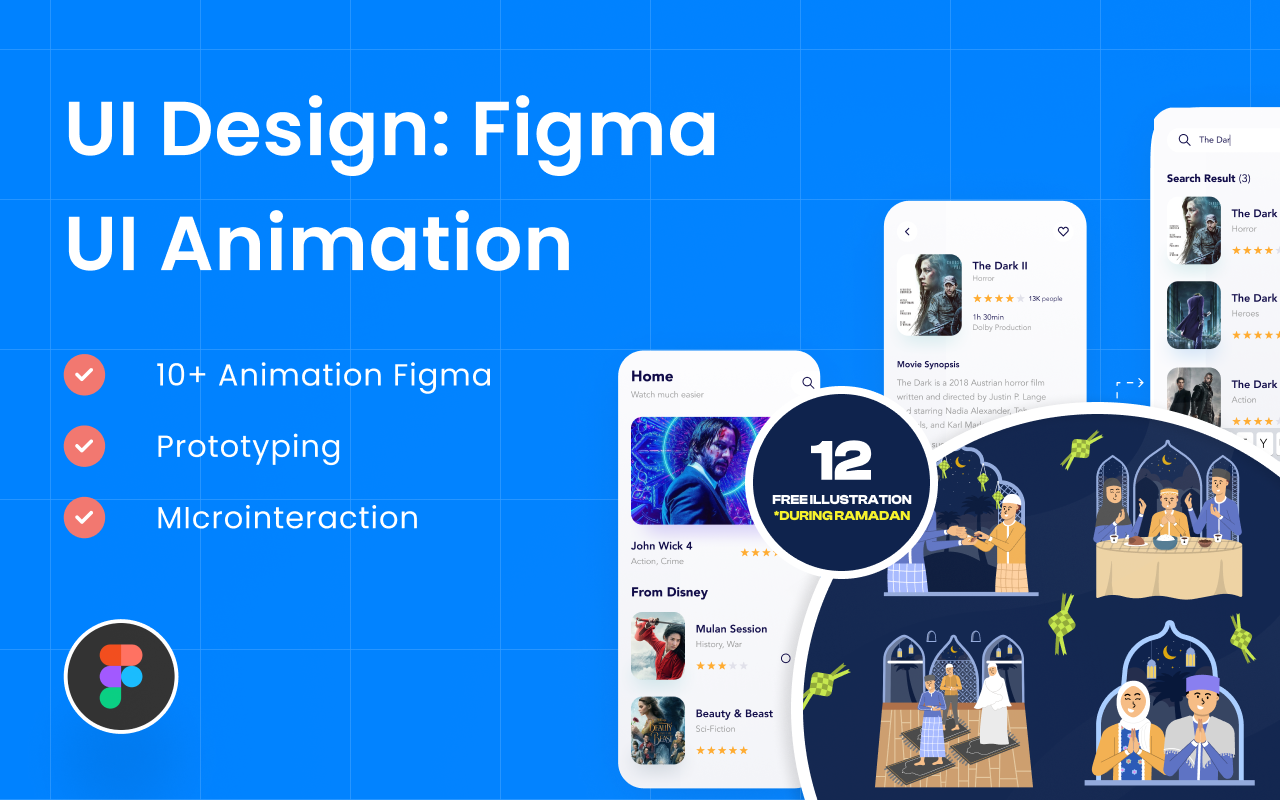 Kelas Mastering Figma: User-Interface Design Animation di BuildWithAngga